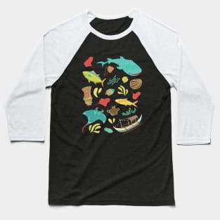 Filipino Water Collage Baseball T-Shirt